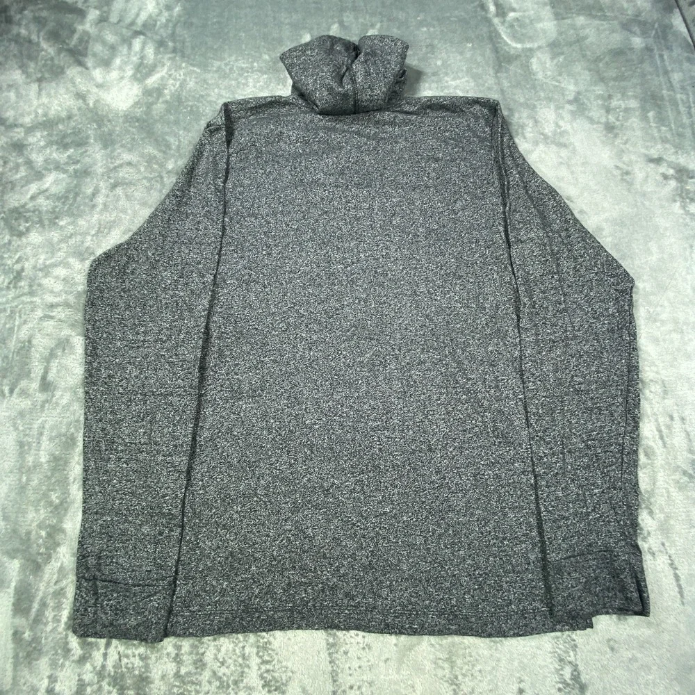 Louisville Cardinals Hoodie Sweatshirt Mens Large Adidas 3 Stripes Heather Black